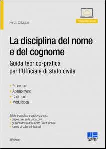 Libreria Il Flaminio Rimini La disciplina del nome e del cognome - SCONTO 5% -