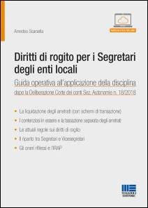 Libreria Il Flaminio Rimini Diritti di rogito per i Segretari degli enti locali - SCONTO 5% -