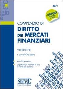 Libreria Il Flaminio Rimini Compendio di Diritto dei Mercati Finanziari 2019 - SCONTO 5% -