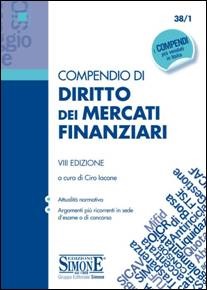 Libreria Il Flaminio Rimini Compendio di Diritto dei Mercati Finanziari - SCONTO 5% -