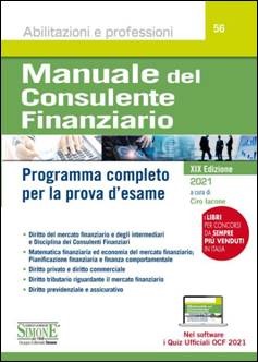 Libreria Il Flaminio Rimini Manuale del Consulente Finanziario 2021 - SCONTO 5% -