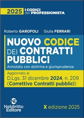 Libreria Il Flaminio Rimini Codice dei Contratti Pubblici 2025. Annotato con Dottrina e Giurisprudenza