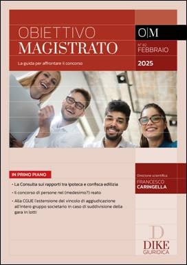 Libreria Il Flaminio Rimini Rivista Obiettivo Magistrato - Febbraio 2025