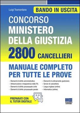Libreria Il Flaminio Rimini Concorso Ministero della Giustizia - 2800 Cancellieri